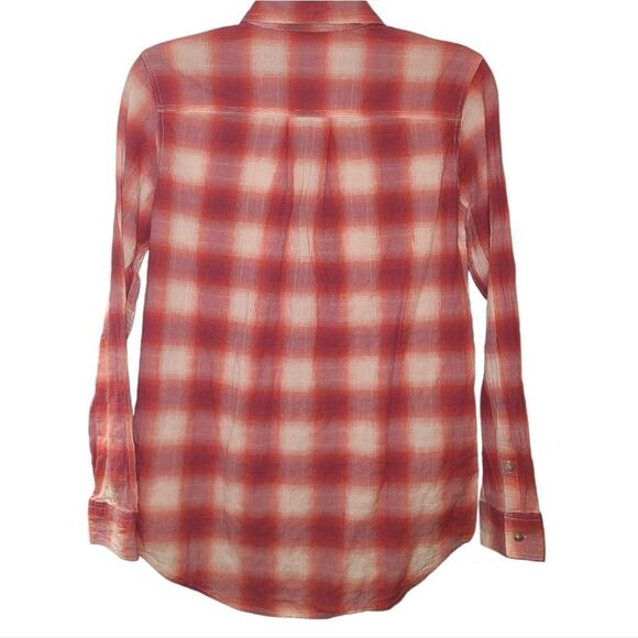 Eddie Bauer Classic Fit Stretch Cotton Plaid Button Down Shirt - Picture 3 of 11